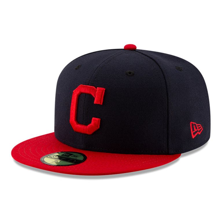 Gorras New Era 59fifty Azules - Cleveland Indians Authentic On Field Home 96725WHUY